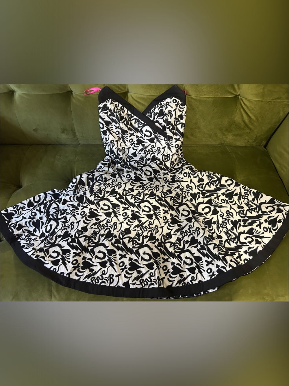 Betsey Johnson vintage mini prom dress